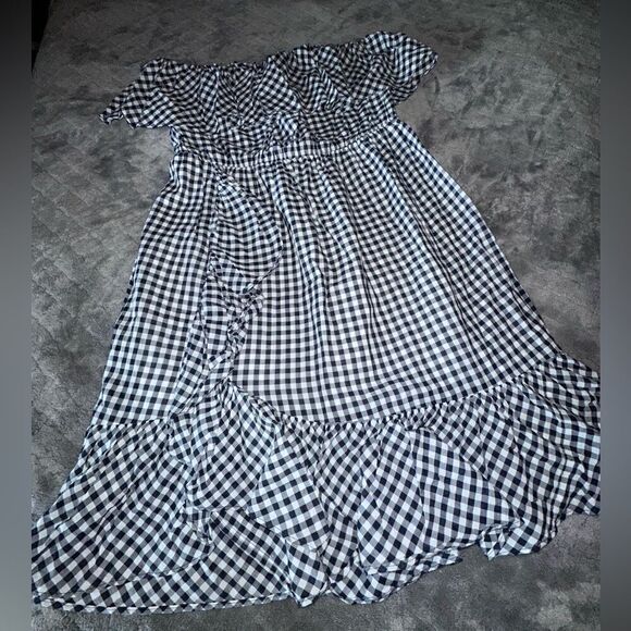 J. Crew Gingham Check Sleeveless Dress Size Medium - Picture 2 of 7